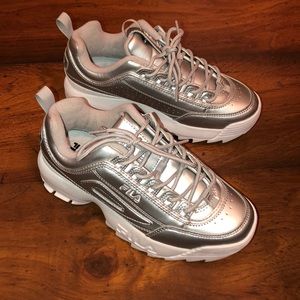 FILA “silver” sneakers